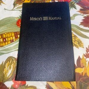 MERCK'S 1899 MANUAL Facsimile 1st Edition 100th Anniversary